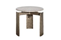 Стол журнальный Garda Decor 69-23305 Стол журнальный мраморный d60*63см арт. 69-23305