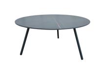 Стол журнальный Garda Decor 129KN-01450 Стол кофейный "ЭМБРЕЙС (EMBRACE)" уличный черный d100*38см арт. 129KN-01450