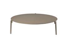 Стол журнальный Garda Decor 39AR-STOL-T240 CH Стол журнальный уличн."Атмосфера (Ambiance)"(L) шампань d103*28,5см арт. 39AR-STOL-T240 CH