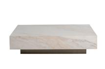 Стол журнальный Garda Decor 57EL-93601 Стол журнальный АГАТ (AGATE) светлый керамический 120*80*29см арт. 57EL-93601