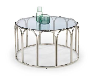 Стол журнальный Halmar Стол журнальный Halmar OLIVIA (дымчатый/хром) арт. V-CH-OLIVIA-LAW