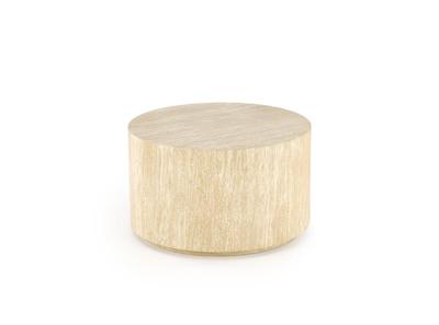 Стол журнальный Halmar Стол журнальный Halmar TRAVERTINO (травертин) арт. V-CH-TRAVERTINO-OKRAGLA-LAW