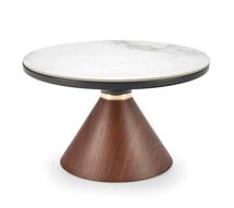 Стол журнальный Halmar Стол журнальный Halmar GENESIS (белый/ореховый/золотой) арт. V-CH-GENESIS-LAW