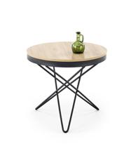 Стол журнальный Halmar Стол журнальный Halmar LEILA (натуральный/черный) арт. V-CH-LEILA-LAW-NATURALNY/CZARNY