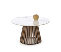 Стол журнальный Halmar Стол журнальный Halmar CARINA (бежевый мрамор/орех) арт. V-CH-CARINA-LAW