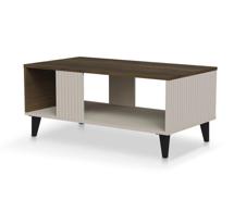 Стол журнальный Halmar Стол журнальный Halmar RANDOM 2 LAW-1 (кашемир/орех/черный) арт. V-PL-RANDOM_2-LAW-1