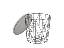 Стол журнальный Halmar Стол журнальный Halmar MARIFFA (серый/черный) арт. V-CH-MARIFFA-LAW-CZARNY/POPIELATY