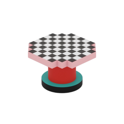Стол журнальный Seletti Журнальный стол Supercoffeetable Chessboard арт. 16513
