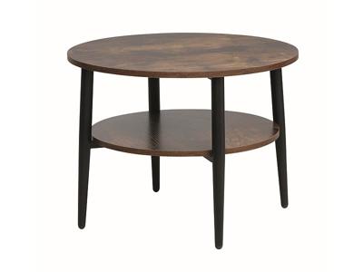 Стол журнальный Signal Стол журнальный Signal ELLA B (коричневый/черный) арт. ELLABBRC