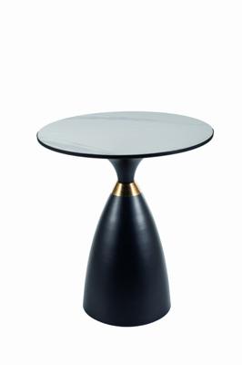 Стол журнальный Signal Стол журнальный Signal GEMINI (белый/черный/золотой) арт. GEMINIBC50