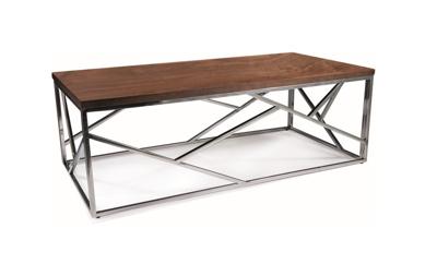 Стол журнальный Signal Стол журнальный Signal ESCADA A (орех/серебряный) арт. ESCADAAORS