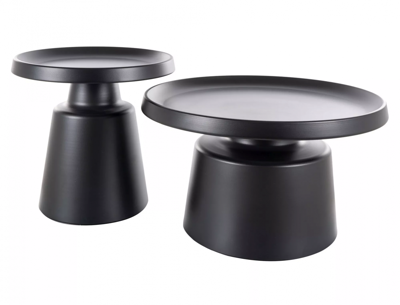 Стол журнальный Signal Комплект Signal RODOS, 2 стола журнальных (черный) арт. RODOSC