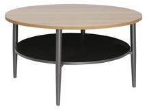 Стол журнальный Signal Стол журнальный Signal ELLA A (дуб/черный) 80/45 арт. ELLAADC