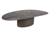 Стол журнальный Signal Стол журнальный SIGNAL BELLO A Ceramic черный Vulcano/медный 140/80 арт. BELLOACMI140