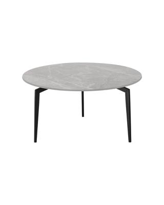 Стол журнальный Stool Group Журнальный столик Aliara серая керамика арт. УТ000041397