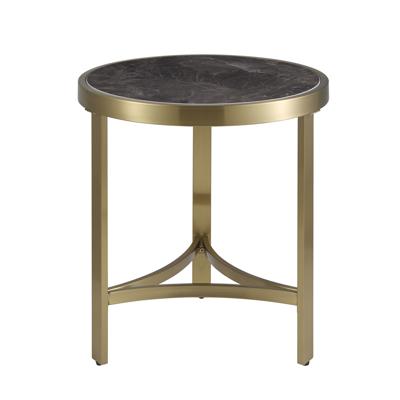 Стол журнальный Stool Group Журнальный столик Адриана 50*50 см серая керамика арт. УТ000041497