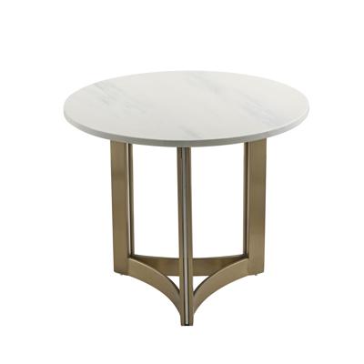 Стол журнальный Stool Group Журнальный столик Кассия 60*60 см светлая керамика арт. УТ000041499