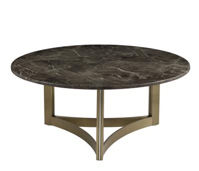 Стол журнальный Stool Group Журнальный столик Кассия 90*90 см темная керамика арт. УТ000041500