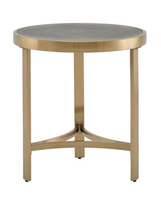 Стол журнальный Stool Group Журнальный столик Адриана 50*50 см серая керамика арт. УТ000041497