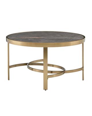 Стол журнальный Stool Group Журнальный столик Адриана 80*80 см серая керамика арт. УТ000041496