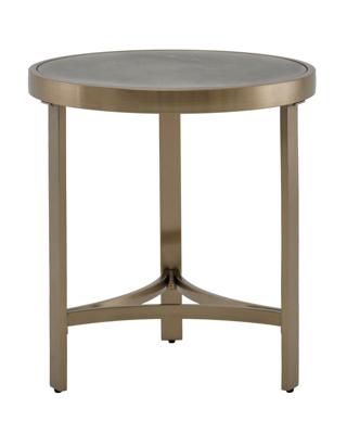 Стол журнальный Stool Group Журнальный столик Адриана 50*50 см серая керамика арт. УТ000041497