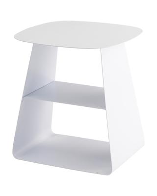 Стол журнальный Stool Group Журнальный столик Leyre металл белый арт. УТ000040306