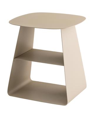 Стол журнальный Stool Group Журнальный столик Leyre металл бежевый арт. УТ000040308