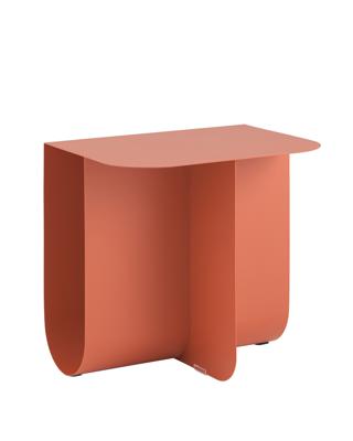 Стол журнальный Stool Group Журнальный столик Laure металл красный арт. УТ000041898