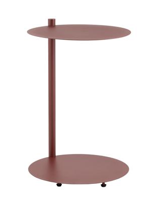 Стол журнальный Stool Group Журнальный столик Siara металл бордовый арт. УТ000041889