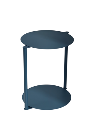 Стол журнальный Stool Group Журнальный столик Вильн металл синий арт. УТ000043007