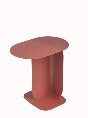 Стол журнальный Stool Group Журнальный столик Нэксис металл красный арт. УТ000043009
