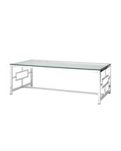 Стол журнальный Stool Group Журнальный стол 120*60 БРУКЛИН серебро арт. УТ000001493