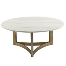 Стол журнальный Stool Group Журнальный столик Кассия 90*90 см светлая керамика арт. УТ000041498
