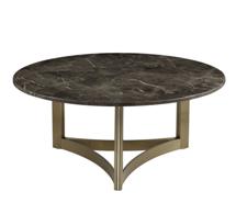 Стол журнальный Stool Group Журнальный столик Кассия 90*90 см темная керамика арт. УТ000041500