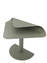 Стол журнальный Stool Group Журнальный столик Cornea металл оливковый арт. УТ000041892