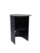 Стол журнальный Stool Group Журнальный столик Floire металл черный арт. УТ000041880