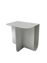 Стол журнальный Stool Group Журнальный столик Laure металл светло-серый арт. УТ000041897