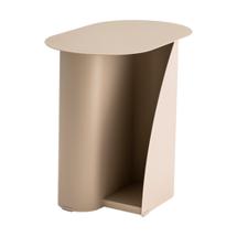 Стол журнальный Stool Group Журнальный столик Yvaine металл бежевый арт. УТ000040319