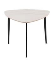 Стол журнальный Stool Group Журнальный столик Alara светлая керамика арт. УТ000041383