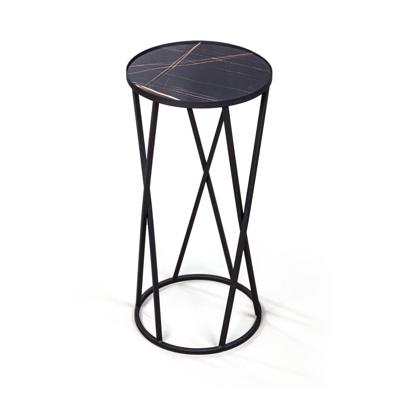 Стол журнальный Top concept Журнальный столик Стоун 01, керамика черная (арт.001.А001.A07) арт. Н0000037492