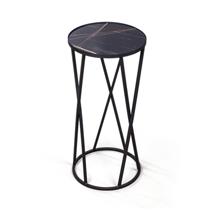 Стол журнальный Top concept Журнальный столик Стоун 01, керамика черная (арт.001.А001.A07) арт. Н0000037492