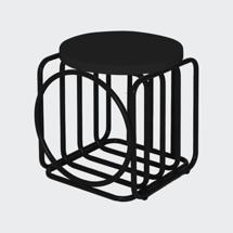 Стол журнальный Woodi Furniture Журнальный стол Bauhaus by Varya Schuka арт. BHVS-TBL-BL