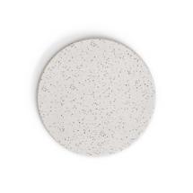 Столешница La Forma (ех Julia Grup) Столешница садовая круглая Saura из белого терраццо Ø 70 см арт. 194276
