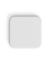 Столешница La Forma (ех Julia Grup) Lura Столешница из цемента, белая 70 x 70 см арт. 263243