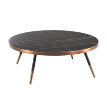 Столик Angel Cerda Круглый журнальный столик из стали и керамики CT1015-3AA /2068 арт. 102078