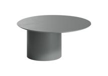 Столик Ellipsefurniture Столик Type D 80 см со смещенным основанием D 39 см (серый) арт. TY010104100101