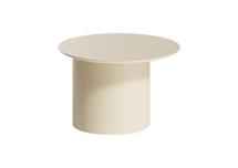 Столик Ellipsefurniture Столик Type D 60 см со смещенным основанием D 39 см (молочный) арт. TY010107080101