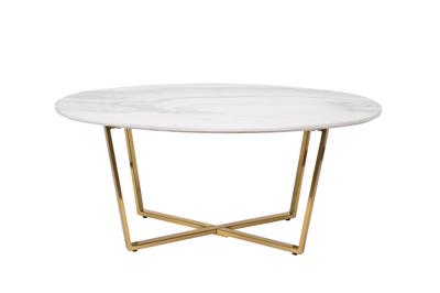 Столик Garda Decor 30B-855-1 Стол журнальный овальный 120*65*41см арт. 30B-855-1