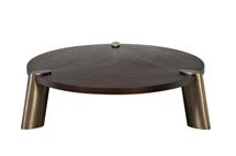 Столик Garda Decor 58DB-17191 Стол журнальный Конг (Kong) темный орех d161,5*43см,столешница d140 арт. 58DB-17191