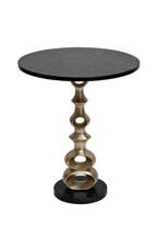 Столик Garda Decor 69-22540 Стол журнальный "Мистерия (Misterio)" d50*h58,5см арт. 69-22540